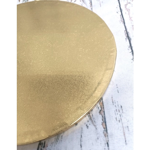 Podkład pod tort 25 cm gruby złoty podkładka pod tort trwały sztywny